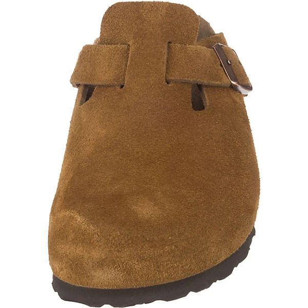 Birkenstock Boston Weichbettung Veloursleder Clogs Schmal 6 Birkenstock Boston Weichbettung Veloursleder Clogs Schmal – Bild 4