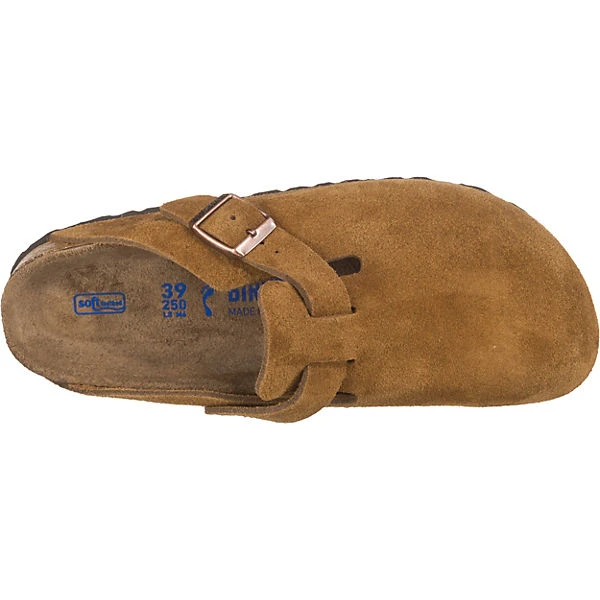 Birkenstock Boston Weichbettung Veloursleder Clogs Schmal 8 Birkenstock Boston Weichbettung Veloursleder Clogs Schmal – Bild 6