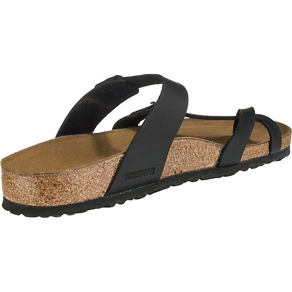 Birkenstock Mayari Birki-flor Zehentrenner Normal - Schwarz 6 Birkenstock Mayari Birki-flor Zehentrenner Normal - Schwarz – Bild 4