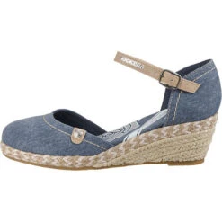 Dockers By Gerli Keilsandaletten - Dunkelblau -Weiche Schuhe 10739456 03