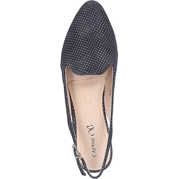 Caprice Ballerinas Sling-Ballerinas - Blau 8 Caprice Ballerinas Sling-Ballerinas - Blau – Bild 6