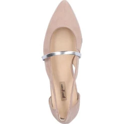 Paul Green Ballerinas Riemchenballerinas - Beige -Weiche Schuhe 11075741 06