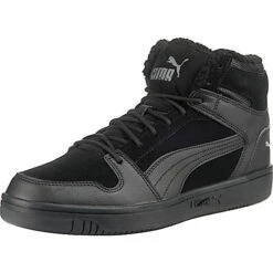 Puma Rebound Layup Sd Fur Sneakers Low - Schwarz