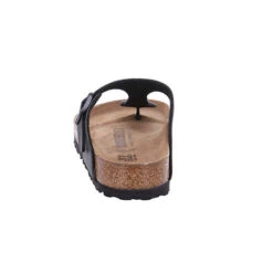 Birkenstock Gizeh Birko-flor Zehentrenner - Schwarz -Weiche Schuhe 12698921 04