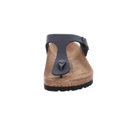Birkenstock Gizeh Birko-flor Zehentrenner - Schwarz -Weiche Schuhe 12698921 07
