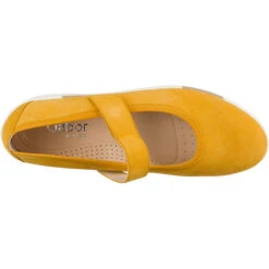 Gabor Komfort-Ballerinas - Gelb -Weiche Schuhe 12923849 06