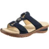 Ara Hawaii Pantoletten - Blau 1 Ara Hawaii Pantoletten - Blau -Weiche Schuhe 13064373 01