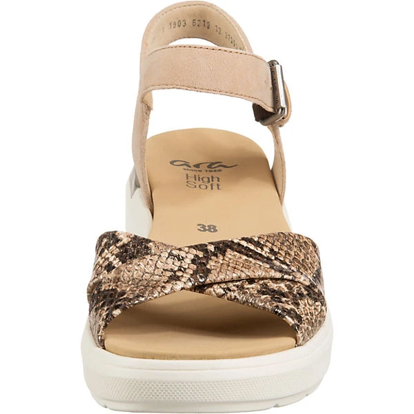 Ara Ibiza Riemchensandalen - Beige-kombi 5 Ara Ibiza Riemchensandalen - Beige-kombi – Bild 3