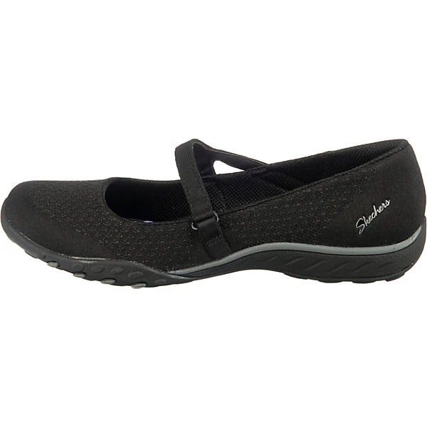 Skechers Riemchenballerinas - Schwarz 5 Skechers Riemchenballerinas - Schwarz – Bild 3