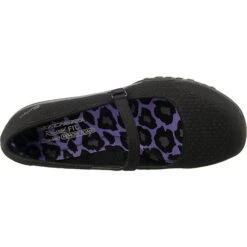 Skechers Riemchenballerinas - Schwarz 14 Skechers Riemchenballerinas - Schwarz -Weiche Schuhe 13329939 06