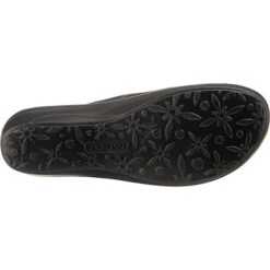 Fly Flot Pantoletten - Schwarz -Weiche Schuhe 13344454 07