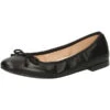 Caprice Faltbare Ballerinas - Schwarz -Weiche Schuhe 13356551 01