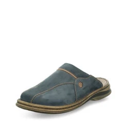 Josef Seibel Klaus Pantoffeln - Blau-kombi -Weiche Schuhe 14150516 09