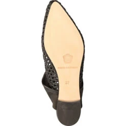 Slipper Klassische Slipper - Schwarz -Weiche Schuhe 14322281 07