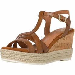 Marco Tozzi Sandalette Keilsandaletten - Braun