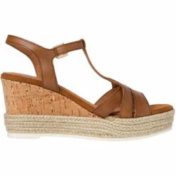 Marco Tozzi Sandalette Keilsandaletten - Braun -Weiche Schuhe 14421398 03