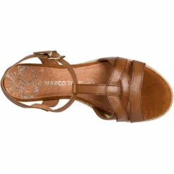 Marco Tozzi Sandalette Keilsandaletten - Braun -Weiche Schuhe 14421398 04