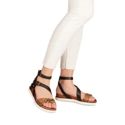 Tamaris Sandale Keilsandaletten - Schwarz 10 Tamaris Sandale Keilsandaletten - Schwarz -Weiche Schuhe 14423929 03