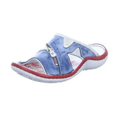 Damen Pantolette 2209 Pantoletten - Blau