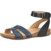 Clarks Sandalen Schaftsandaletten - Blau 2 Clarks Sandalen Schaftsandaletten - Blau -Weiche Schuhe 14641269 01