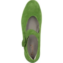 Think! Ballerinas Riemchenballerinas - Grün 14 Think! Ballerinas Riemchenballerinas - Grün -Weiche Schuhe 15126883 06