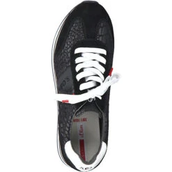 S.Oliver Wedge-Sneakers - Schwarz -Weiche Schuhe 15595608 04