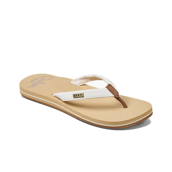 Reef Zehentrenner Sandale Cushon Sands Zehentrenner - Creme 3 Reef Zehentrenner Sandale Cushon Sands Zehentrenner - Creme
