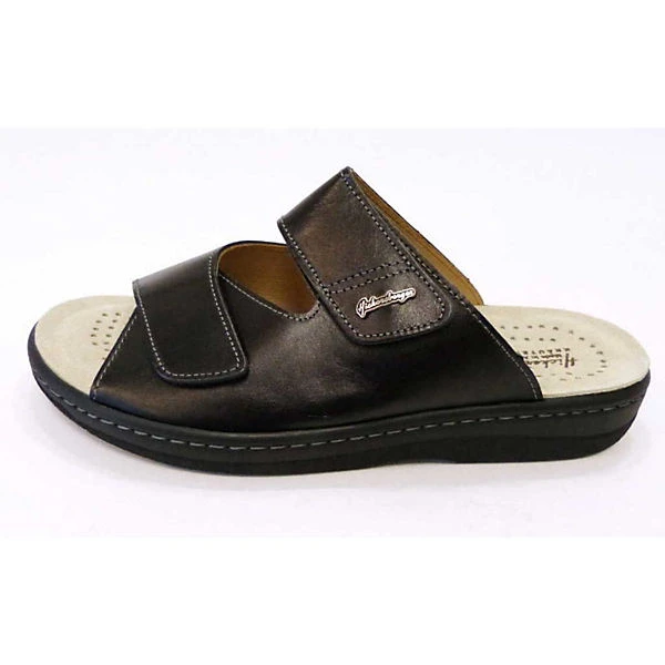 Pantoletten - Schwarz 4 Pantoletten - Schwarz – Bild 2