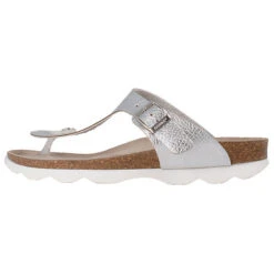 Genuins Rosas Elefante Zehentrenner - Silber