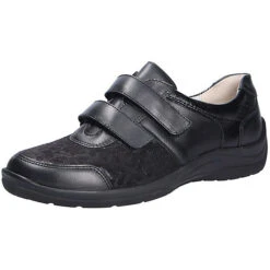 Waldläufer Damen Comfort Slipper Komfort-Slipper - Schwarz