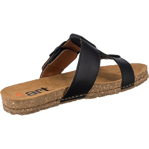 *art Creta Komfort-Pantoletten - Schwarz 7 *art Creta Komfort-Pantoletten - Schwarz – Bild 5