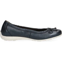 Caprice Faltbare Ballerinas - Dunkelblau -Weiche Schuhe 17447499 03