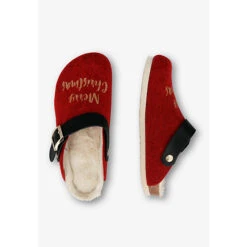 Genuins Shetland Xmas Clogs - Rot -Weiche Schuhe 17528652 03
