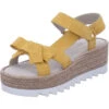 Gerry Weber Gmartina 01 Plateau-Sandaletten - Gelb -Weiche Schuhe 17795989 01