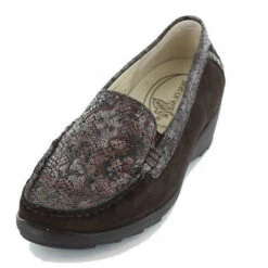 Slipper 348502 Hanin Klassische Slipper - Braun -Weiche Schuhe 17846015 03