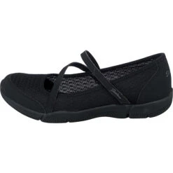 Skechers Be-lux Airy Winds Riemchenballerinas - Schwarz -Weiche Schuhe 17916427 03