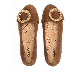 Gabor Komfort-Ballerinas - Braun 12 Gabor Komfort-Ballerinas - Braun -Weiche Schuhe 17966712 05