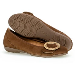Gabor Komfort-Ballerinas - Braun 13 Gabor Komfort-Ballerinas - Braun -Weiche Schuhe 17966712 06