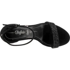 Buffalo Monroe 2 Riemchensandaletten - Schwarz -Weiche Schuhe 18400167 06
