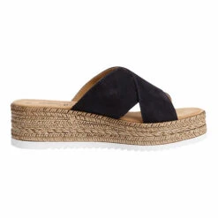 S.Oliver Sandalette Keilsandaletten - Blau -Weiche Schuhe 18427166 03