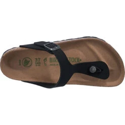 Birkenstock Gizeh Birkibuc Vegan Zehentrenner Normal -Weiche Schuhe 18633200 06