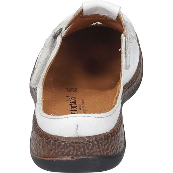 Pantoletten Clogs - Weiß 7 Pantoletten Clogs - Weiß – Bild 5