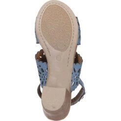 Sandalen Klassische Sandaletten - Blau -Weiche Schuhe 18859548 06
