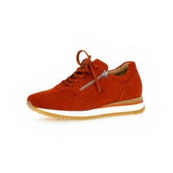 Gabor Comfort Sneaker Low Rauleder Rot Sneakers Low - Rot