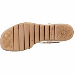 Tamaris Sandalette Keilsandaletten - Braun -Weiche Schuhe 19244839 05