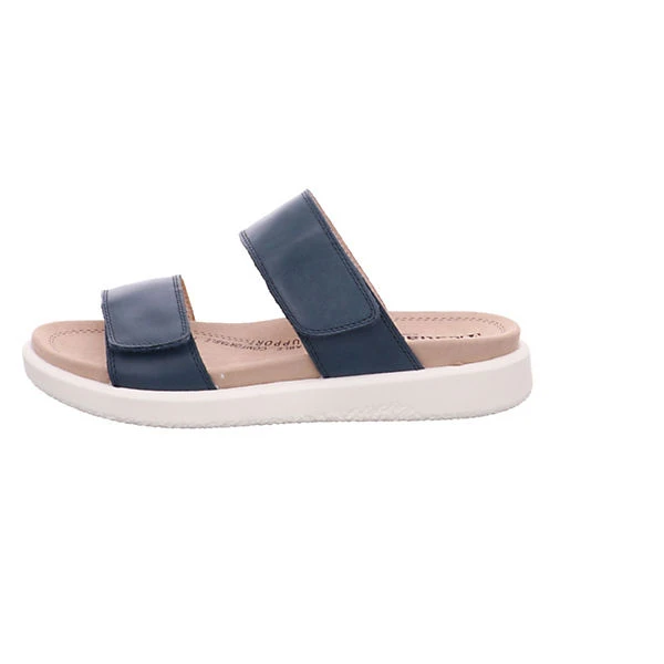 Albi 03 Komfort-Pantoletten - Blau 4 Albi 03 Komfort-Pantoletten - Blau – Bild 2