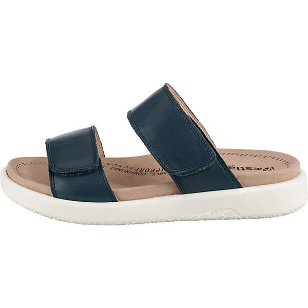 Albi 03 Komfort-Pantoletten - Blau 5 Albi 03 Komfort-Pantoletten - Blau – Bild 3