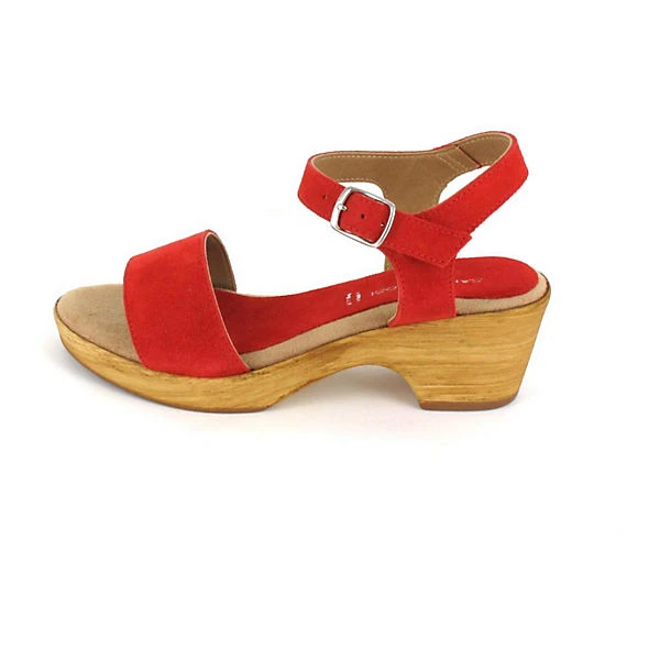 Sandale Crosta Scamosciata Rossa Klassische Sandaletten - Rot 7 Sandale Crosta Scamosciata Rossa Klassische Sandaletten - Rot – Bild 5