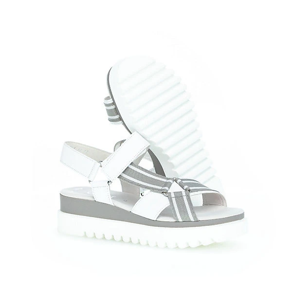 Gabor Plateau Sandale Plateau-Sandaletten - Weiß 4 Gabor Plateau Sandale Plateau-Sandaletten - Weiß – Bild 2