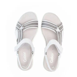 Gabor Plateau Sandale Plateau-Sandaletten - Weiß 7 Gabor Plateau Sandale Plateau-Sandaletten - Weiß -Weiche Schuhe 19699316 03